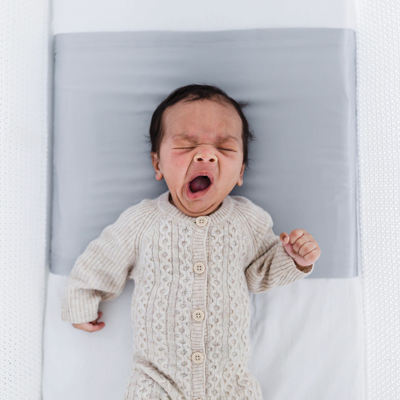 Housse de berceau en soie