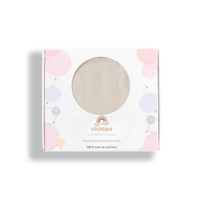 Housse de berceau en soie